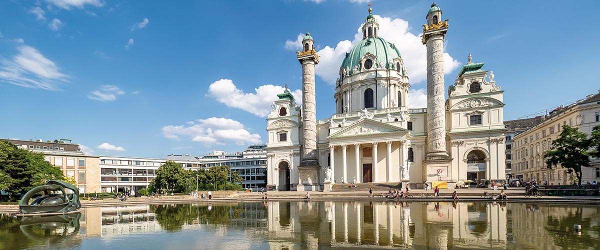 St Charles’ Church in Vienna